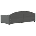 Miniatyrbillede 5 af 11: vidaXL daybed med udtræk 80x200 cm stof mørkegrå