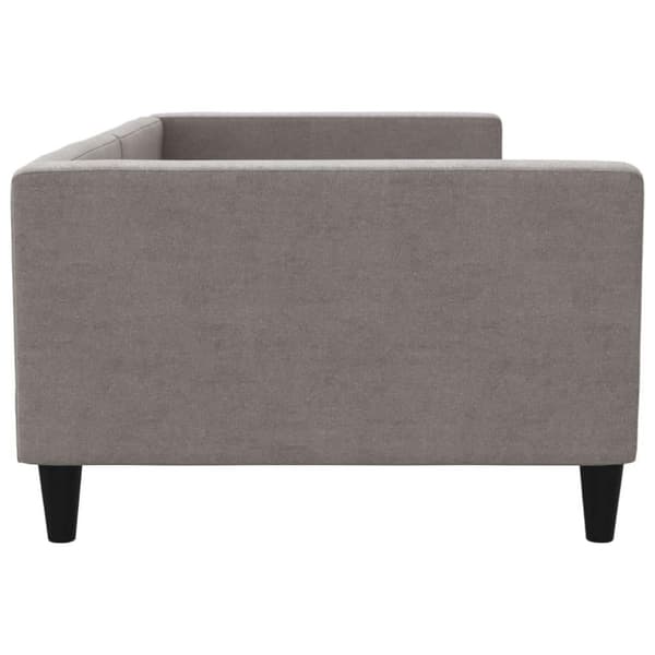 vidaXL Dagbädd taupe 100x200 cm tyg