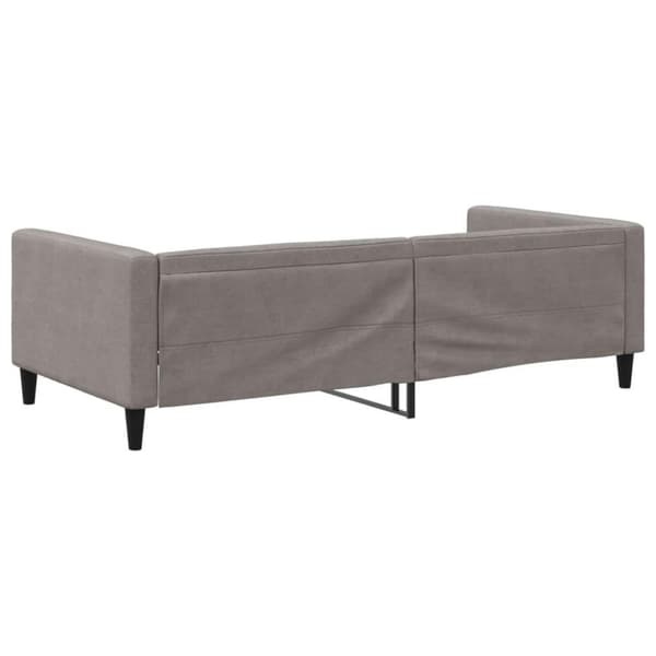 vidaXL Dagbädd taupe 100x200 cm tyg