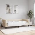 Miniatyrbillede 8 af 8: vidaXL daybed 90x200 cm stof cremefarvet