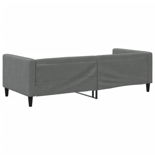 vidaXL Dagbädd mörkgrå 90x190 cm tyg