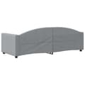 Miniatyrbillede 4 af 8: vidaXL daybed 80x200 cm stof lysegrå