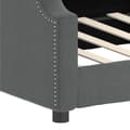 Miniatyrbillede 5 af 8: vidaXL daybed 90x190 cm stof mørkegrå