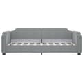 Miniatyrbillede 3 af 8: vidaXL daybed 80x200 cm stof lysegrå