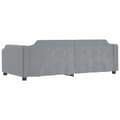 Miniatyrbillede 5 af 8: vidaXL daybed 80x200 cm stof lysegrå