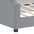 Miniatyrbillede 6 af 8: vidaXL daybed 80x200 cm stof lysegrå