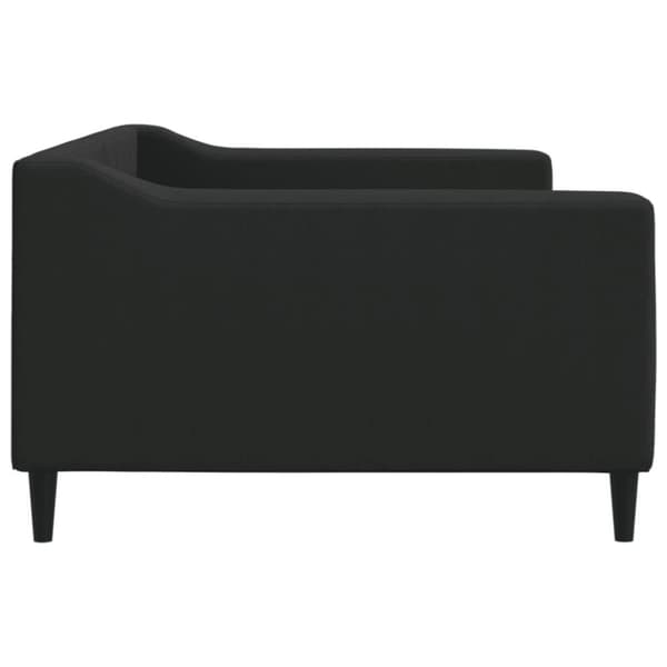 vidaXL Dagbädd svart 100x200 cm tyg