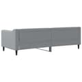 Miniatyrbillede 4 af 8: vidaXL daybed 80x200 cm stof lysegrå