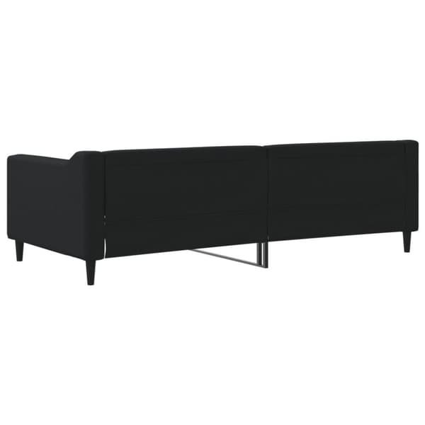vidaXL daybed 90x200 cm stof sort