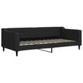 Miniatyrbillede 1 af 8: vidaXL daybed 90x200 cm stof sort