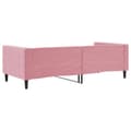 Miniatyrbild 4 av 8: vidaXL Dagbädd rosa 90x200 cm sammet