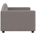Miniatyrbillede 3 af 8: vidaXL daybed 80x200 cm stof gråbrun