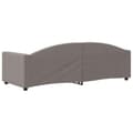 Miniatyrbillede 4 af 8: vidaXL daybed 80x200 cm stof gråbrun