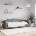 Miniatyrbillede 8 af 8: vidaXL daybed 80x200 cm stof gråbrun