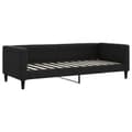Miniatyrbillede 5 af 11: vidaXL daybed med udtræk og skuffer 80x200 cm stof sort