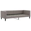 Miniatyrbillede 2 af 8: vidaXL daybed 80x200 cm stof gråbrun
