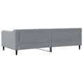 Miniatyrbillede 4 af 8: vidaXL daybed 100x200 cm stof lysegrå