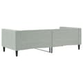 Miniatyrbillede 4 af 8: vidaXL daybed 90x190 cm velour lysegrå