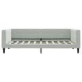 Miniatyrbillede 2 af 8: vidaXL daybed 90x190 cm velour lysegrå