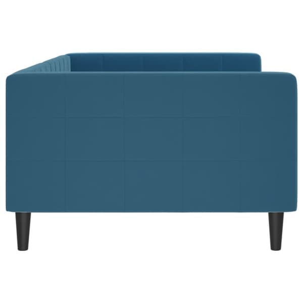 vidaXL Dagbädd blå 100x200 cm sammet