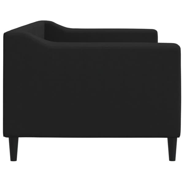 vidaXL Dagbädd svart 80x200 cm tyg