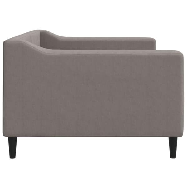 vidaXL Dagbädd taupe 90x200 cm tyg