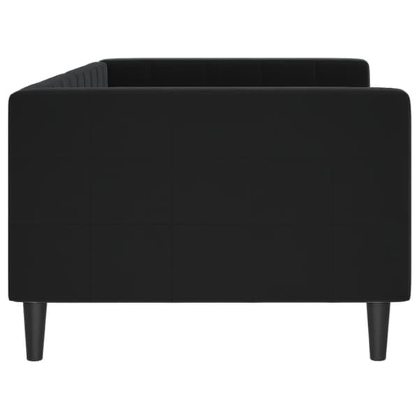 vidaXL daybed 90x190 cm velour sort