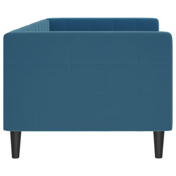 vidaXL daybed 80x200 cm velour blå