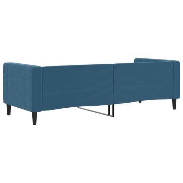 vidaXL daybed 80x200 cm velour blå