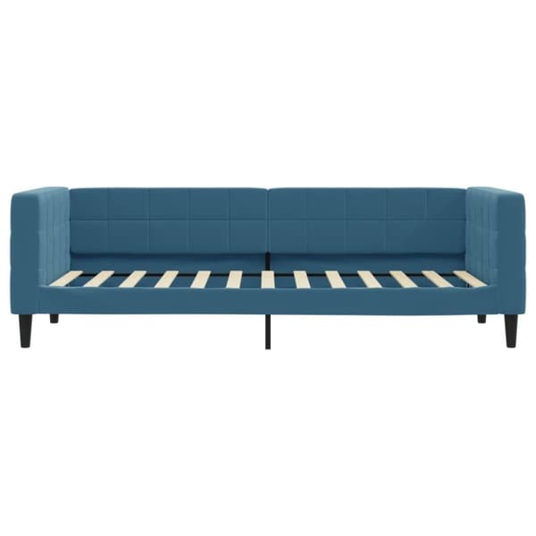 vidaXL daybed 80x200 cm velour blå