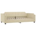 Miniatyrbillede 4 af 11: vidaXL daybed med madras 90x200 cm stof cremefarvet