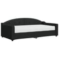 Miniatyrbillede 3 af 11: vidaXL daybed med madras 90x190 cm stof sort