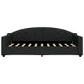 Miniatyrbillede 5 af 11: vidaXL daybed med madras 90x190 cm stof sort