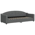 Miniatyrbillede 4 af 11: vidaXL daybed med madras 80x200 cm stof mørkegrå