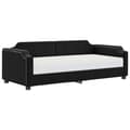 Miniatyrbillede 3 af 11: vidaXL daybed med madras 90x190 cm stof sort