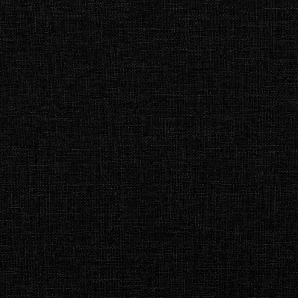 vidaXL Dagbädd utdragbar med madrasser svart 90x200 cm tyg