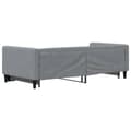 Miniatyrbillede 4 af 11: vidaXL daybed med udtræk 90x200 cm stof lysegrå
