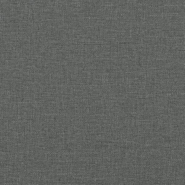 vidaXL Dagbädd utdragbar med madrasser mörkgrå 90x200 cm tyg
