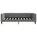 Miniatyrbillede 7 af 11: vidaXL daybed med udtræk 90x190 cm stof mørkegrå