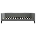 Miniatyrbillede 6 af 11: vidaXL daybed med udtræk 100x200 cm stof mørkegrå