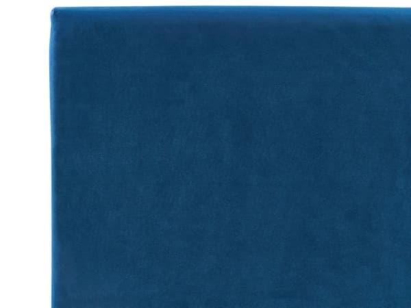 Parisänky tummansininen 140 x 200 cm samettiverhoilu sälepohja irrotettava päällinen minimalistinen