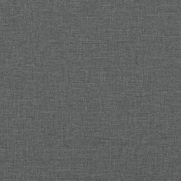 vidaXL Dagbädd utdragbar med madrasser mörkgrå 90x200 cm tyg