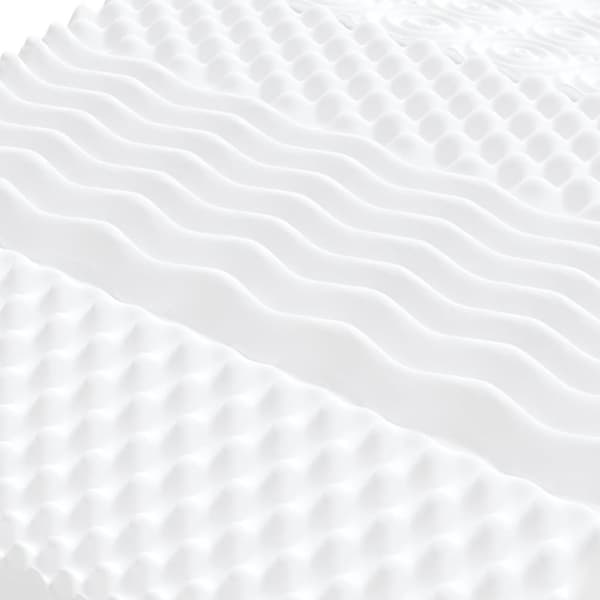 vidaXL Dagbädd utdragbar med madrasser vit 90x200 cm konstläder