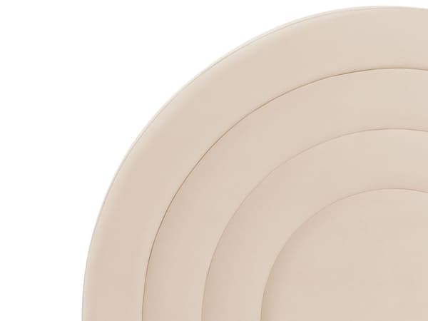 Seng med opbevaringsboks beige velour 90 x 200 cm med ramme minimalistisk design opbevaringsplads