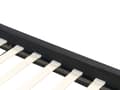 Miniatyrbillede 8 af 11: Seng Sort Stof Polstret 140 x 200 cm Moderne Trekvart Seng Halvandenmands 3 kvart Seng Design