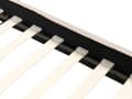 Miniatyrbillede 8 af 11: Seng Beige Stof 140 x 200 cm Moderne Trekvart Seng Halvandenmands 3 kvart Seng Design