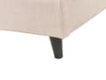 Miniatyrbillede 10 af 11: Seng Beige Stof 140 x 200 cm Moderne Trekvart Seng Halvandenmands 3 kvart Seng Design