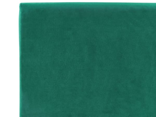Seng Mørkegrøn Velour 140 x 200 cm Moderne Trekvart Seng Halvandenmands 3 kvart Seng Design