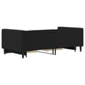 Miniatyrbillede 5 af 11: vidaXL daybed med udtræk og skuffer 90x190 cm velour sort