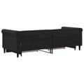 Miniatyrbillede 5 af 11: vidaXL daybed med udtræk og skuffer 80x200 cm velour sort